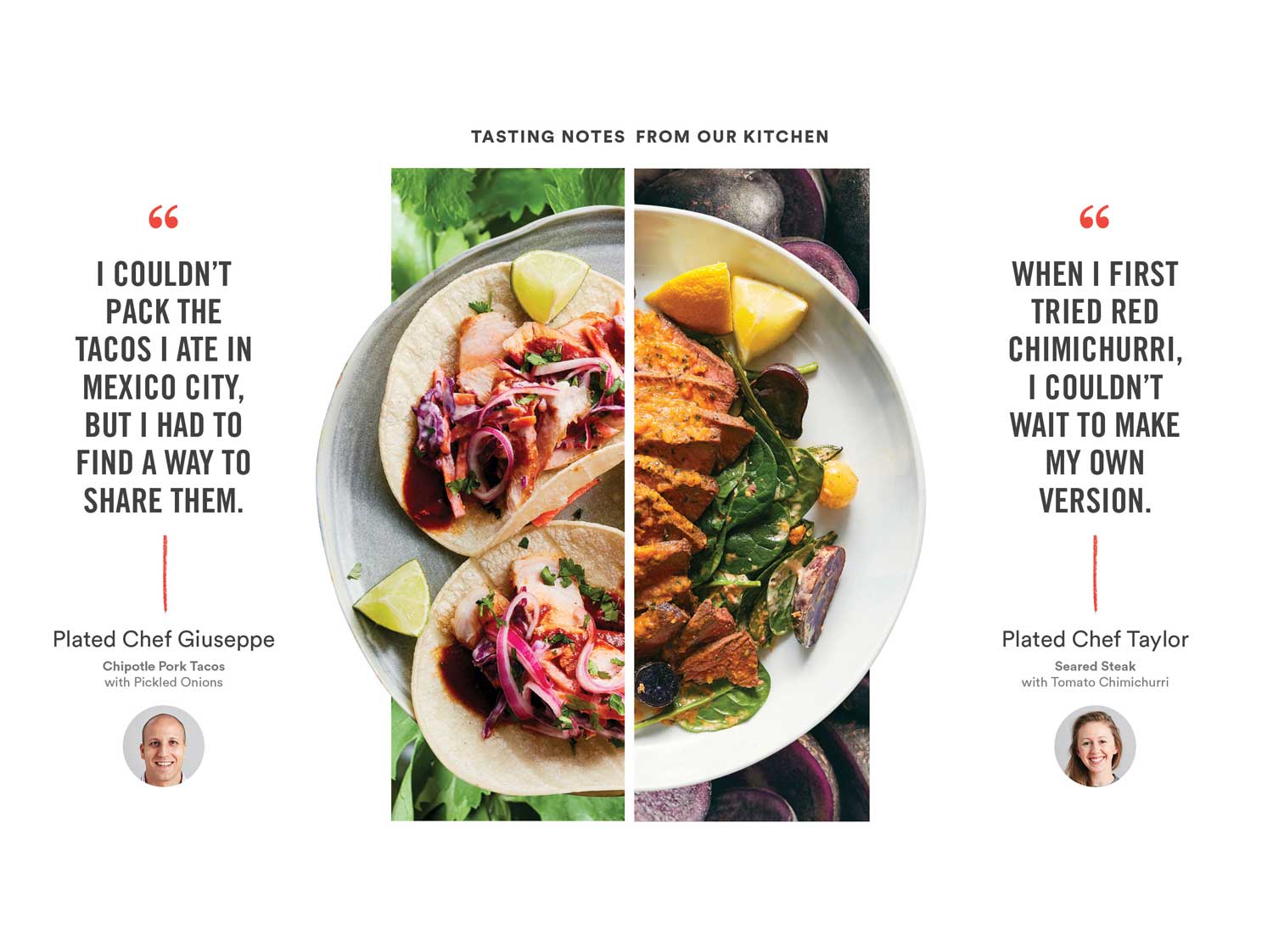 Plated Tasting Notes